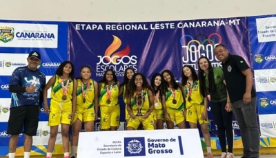 Querência encerra Jogos Estudantis Regionais com títulos, vice-campeonatos e diversas medalhas em Canarana
