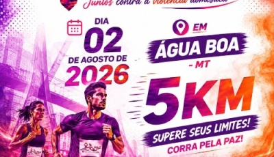 Água Boa se Prepara para a 2ª Edição da Corrida Pés pela Paz