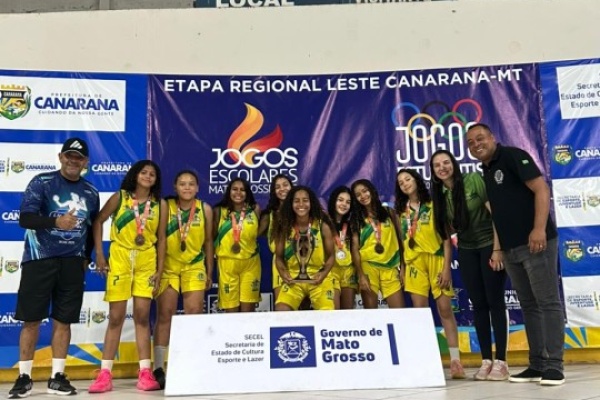 Querência encerra Jogos Estudantis Regionais com títulos, vice-campeonatos e diversas medalhas em Canarana