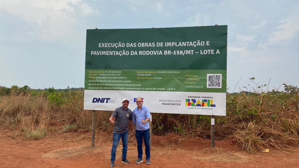 Movimento de Vereadores do Araguaia comemora retomada de obra da BR-158 - veja vídeo
