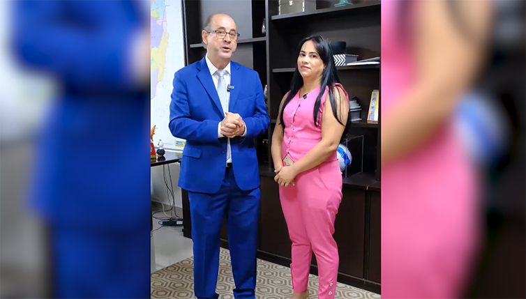 Ver. Enfermeira Geslaine busca apoio do Dep. Dr. Eugênio - veja vídeo