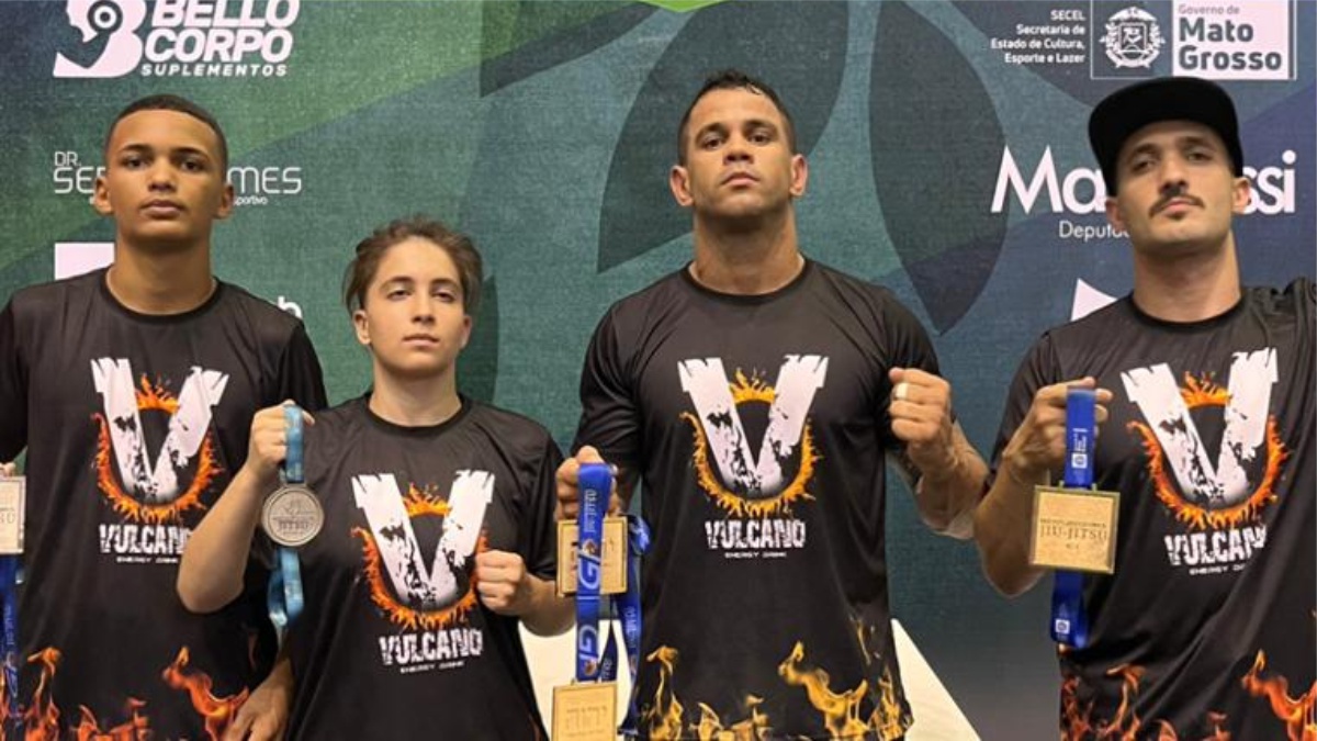 Atletas de Água Boa trazem 6 medalhas do 1º Mato Grosso Open de Jiu Jitsu