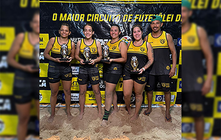 Circuito de Futevôlei Araguaia: Destaque para as duplas femininas em Pontal do Araguaia