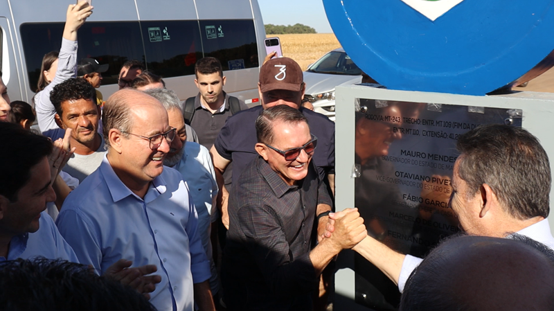 Inauguração do Novo Asfalto da MT-243 em Querência: Retorno do Investimento Público para a População; veja vídeo