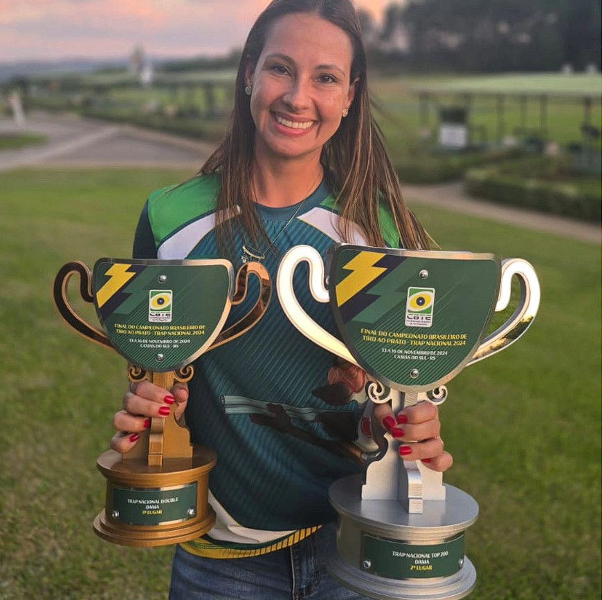 Gessyca Ludwig Brilha Na Final Do Campeonato Brasileiro De Tiro Ao Prato