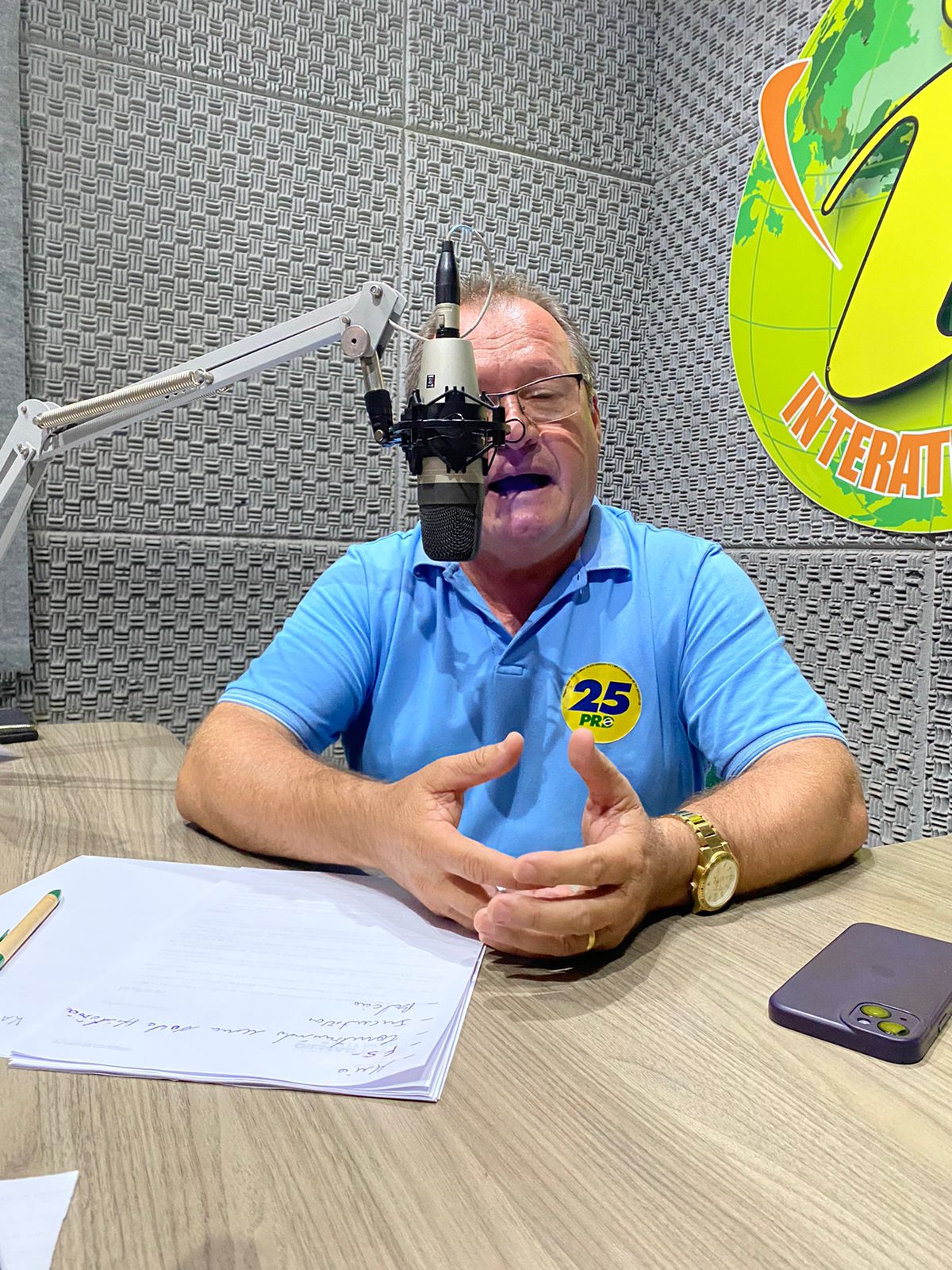 Gilmar Wentz Apresenta Propostas em Entrevista ao Vivo em Querência