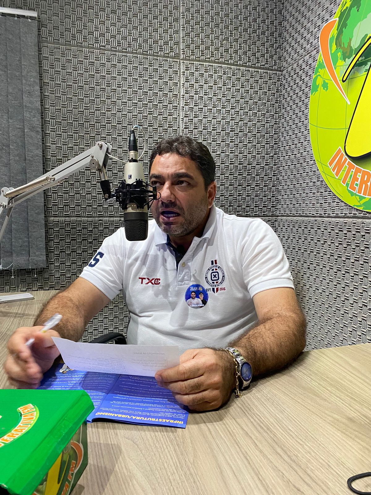 Jean do Coutinho Destacou Sobre a Saúde, Educação e Demais Assuntos em Entrevista na Interativa FM