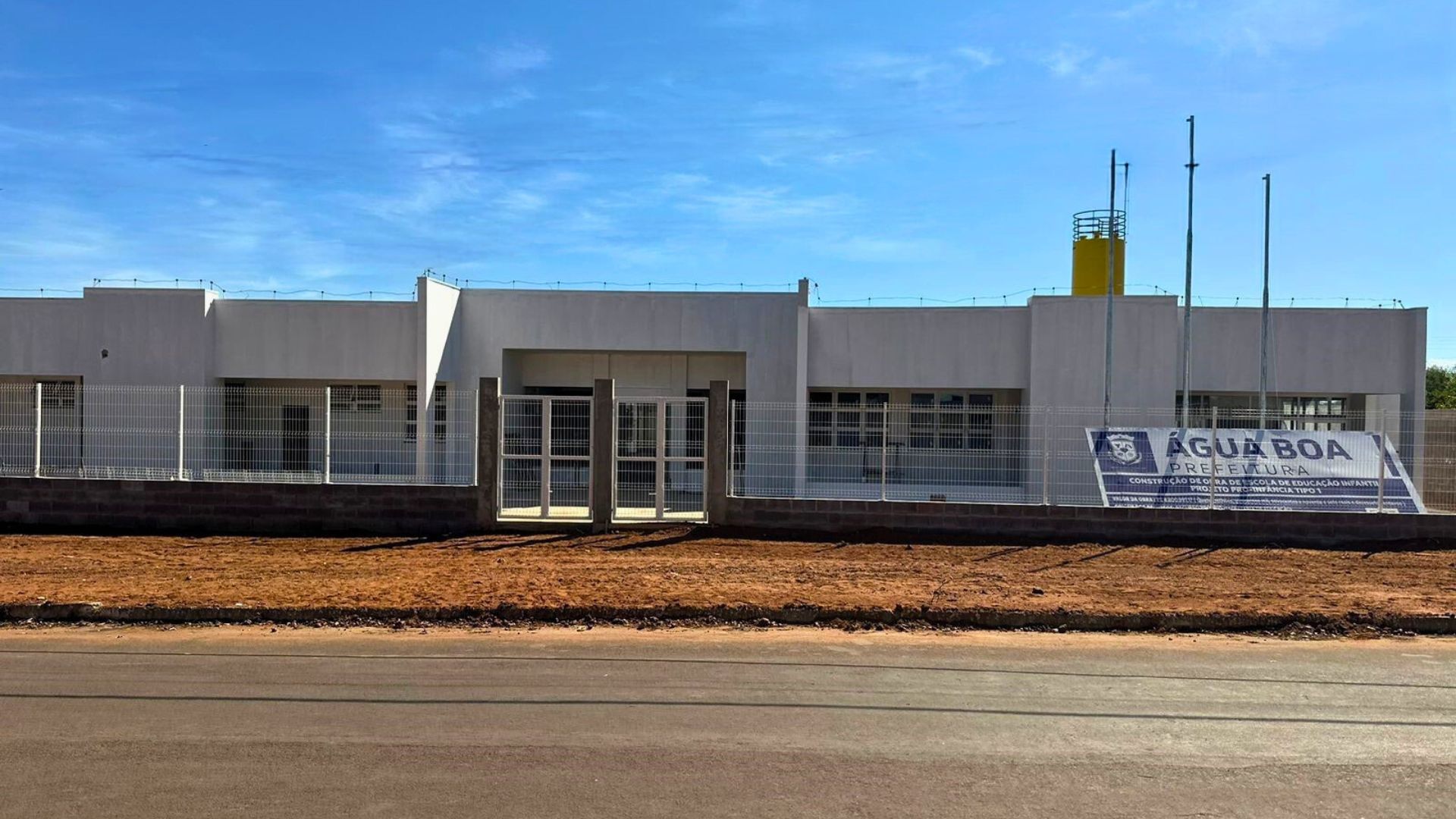 Escola Infantil do Guarujá Expansão está com mais de 60% da obra concluída