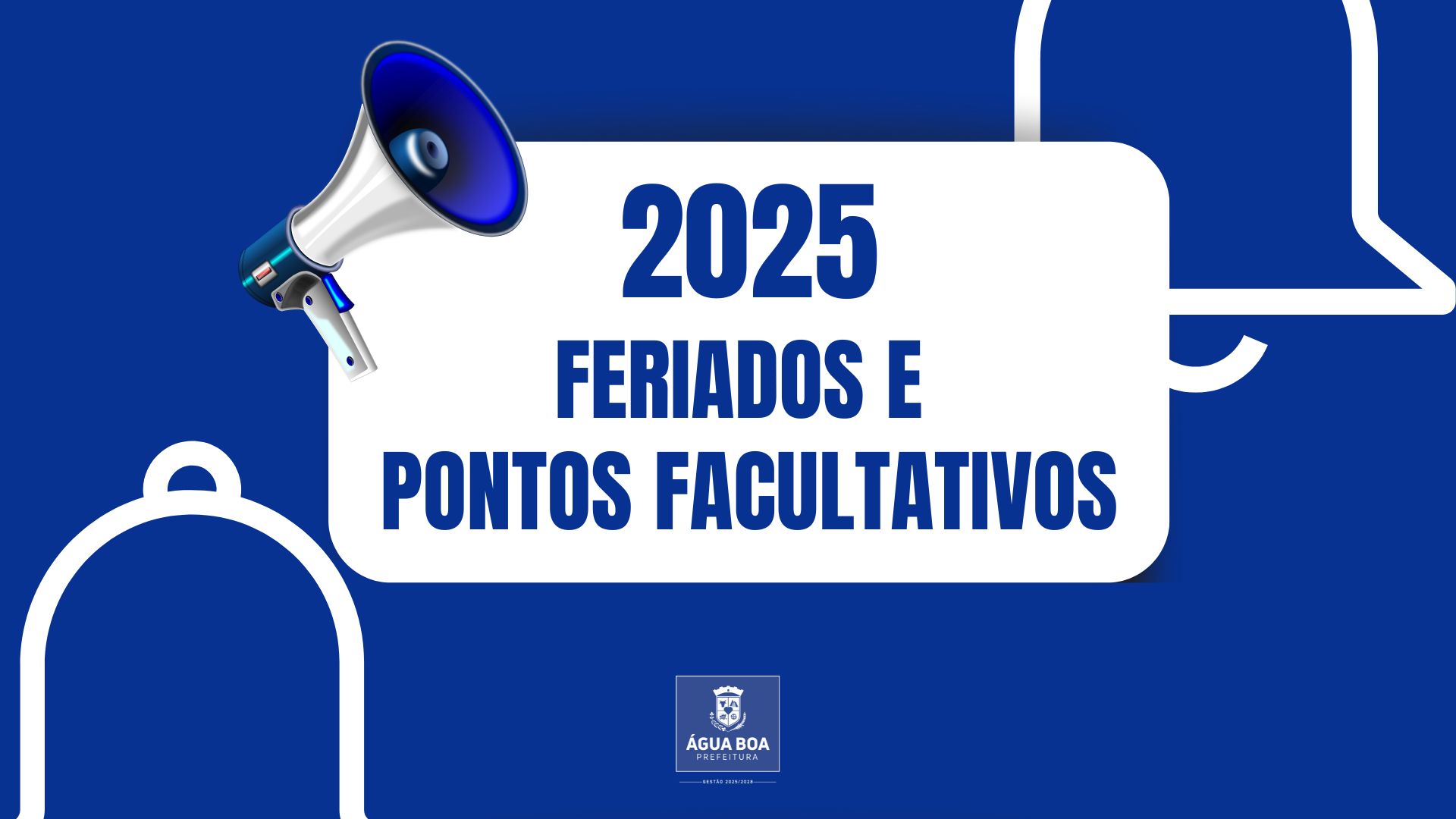 Feriados e Pontos Facultativos de 2025
