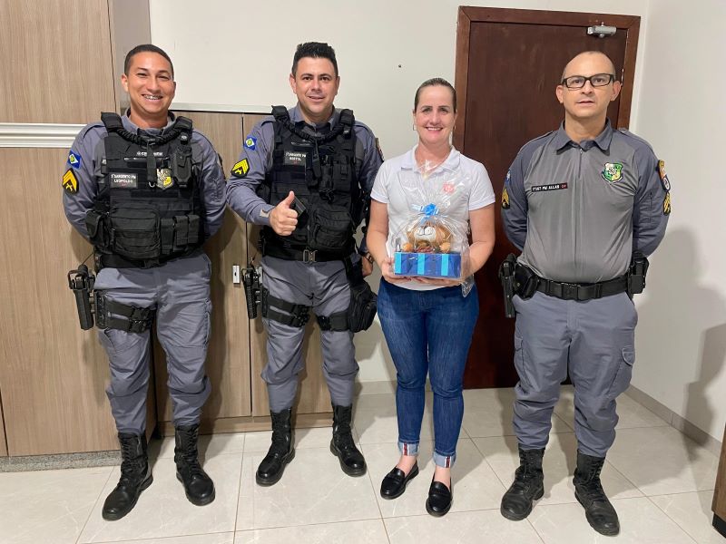Foto Reprodução Polícia Militar e SEMEC definem aplicação do Proerd em Querência