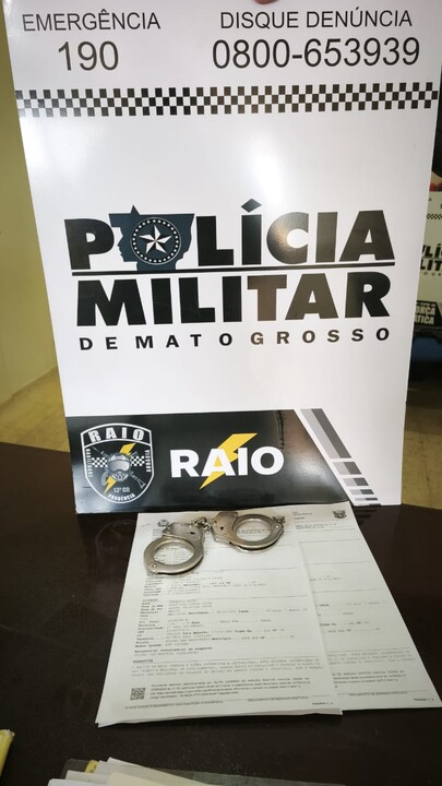 Equipe Raio da PM localiza homem com Mandado de Prisão em aberto