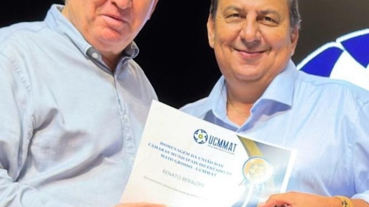 Renato Beraldo é homenageado na posse da nova diretoria da UCMMAT