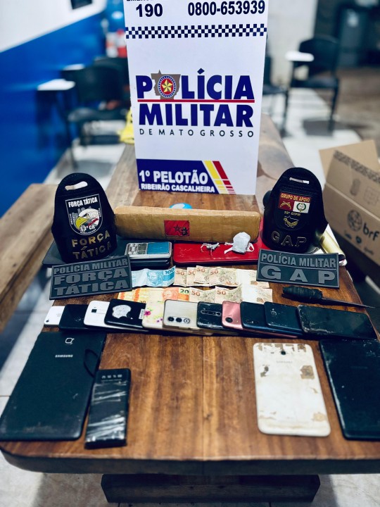 GAP da PM flagra homem com mais de 1 quilo de drogas