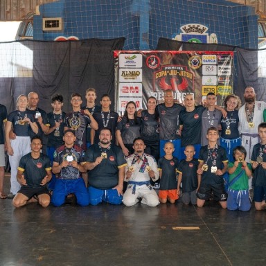 Equipe Jovens Guerreiros de Querência conquista segundo lugar por equipe na 1ª Copa de Jiu-Jitsu Ressurgir